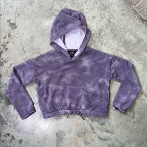 Athleta Girl Dark Lavender Soft Hoodie Sweatshirt. Size girls XS.